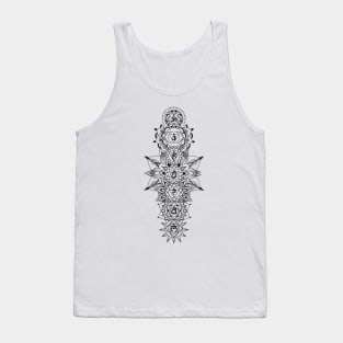 Chakra design Tank Top